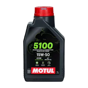 Aceite Semisintético para Moto 5100 15W50 Motul 4T 1Lt